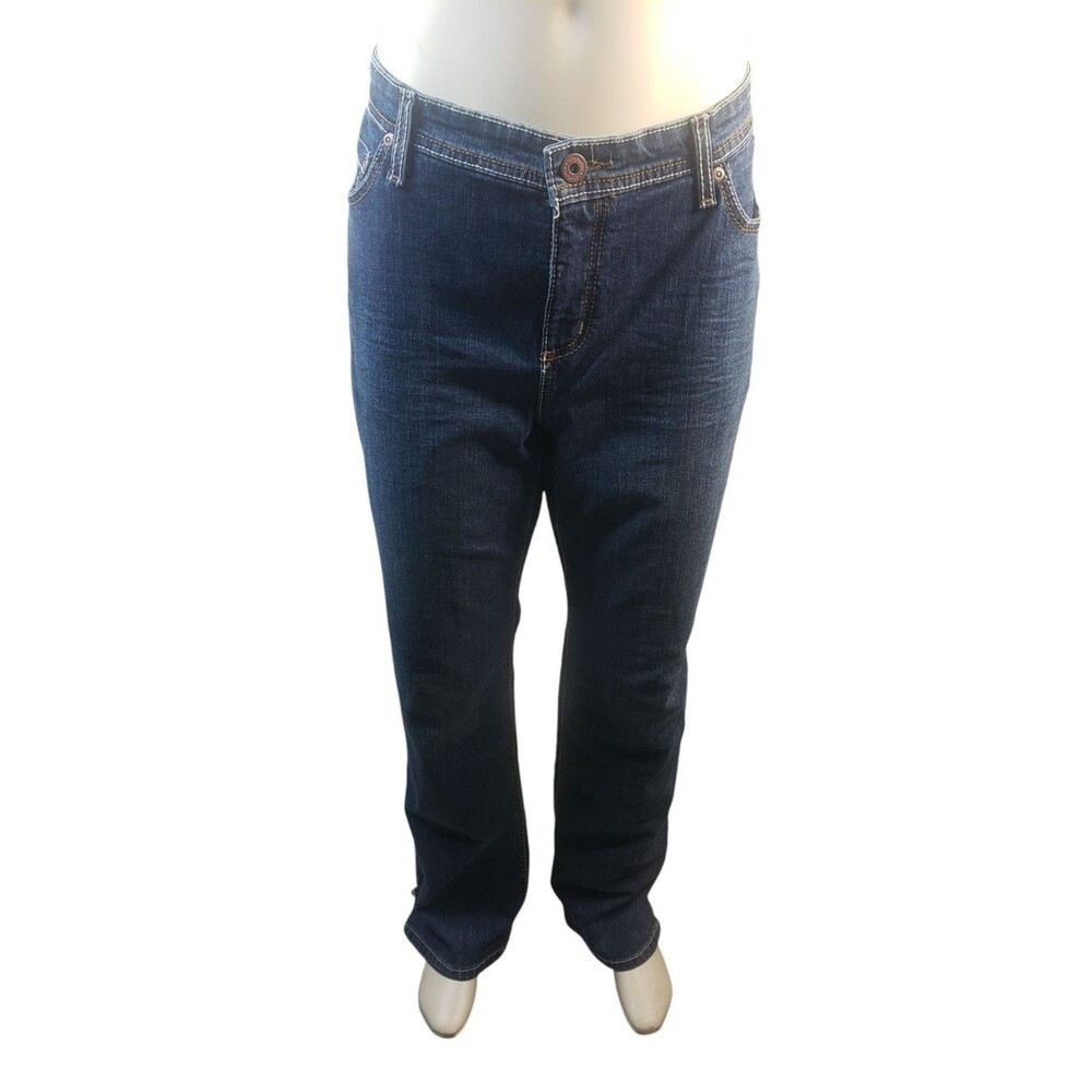CINCH Kylie Jeans Womens 33/15L x 30 Mid Rise Boot Cut Slim Fit Kick Slit
